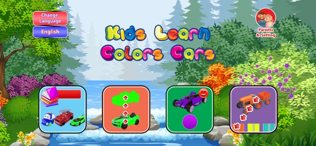 Kids Learn Colors Cars