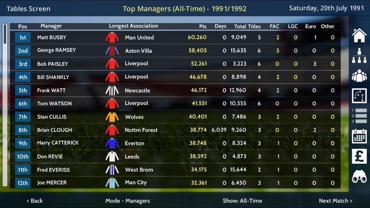 Retro Football Boss 1888-1998 screenshot-5