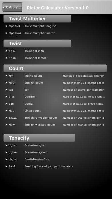 How to cancel & delete Rieter Calculator from iphone & ipad 3