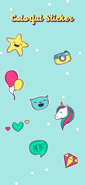 Colorful Stickers Pack