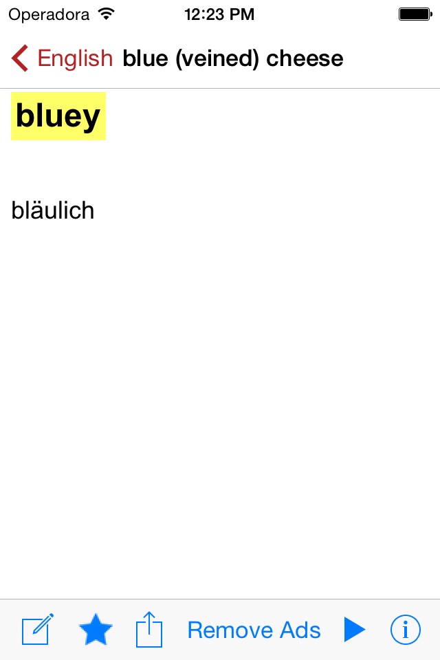 Dictionary German English Ger screenshot 2