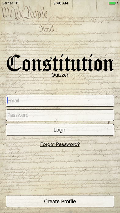 How to cancel & delete Constitution Quizzer from iphone & ipad 1