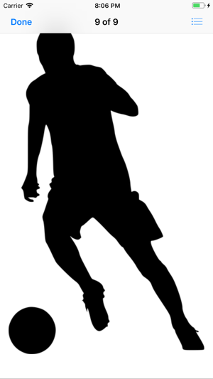 Silhouette Football Stickers(圖6)-速報App