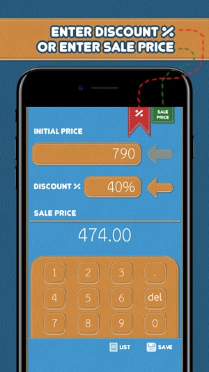 Discount Calculator & Save