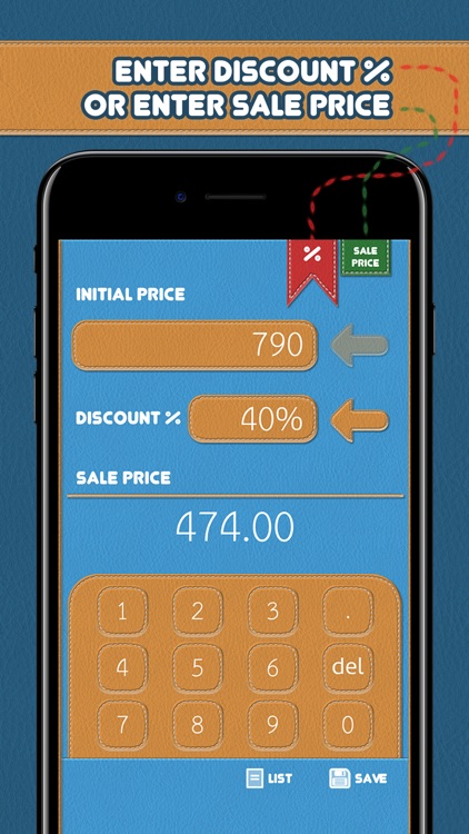 Discount Calculator & Save