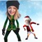 Become the hero of your own video where your photos appear in Christmas characters dancers