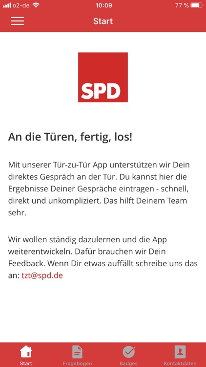 SPD Tür-zu-Tür