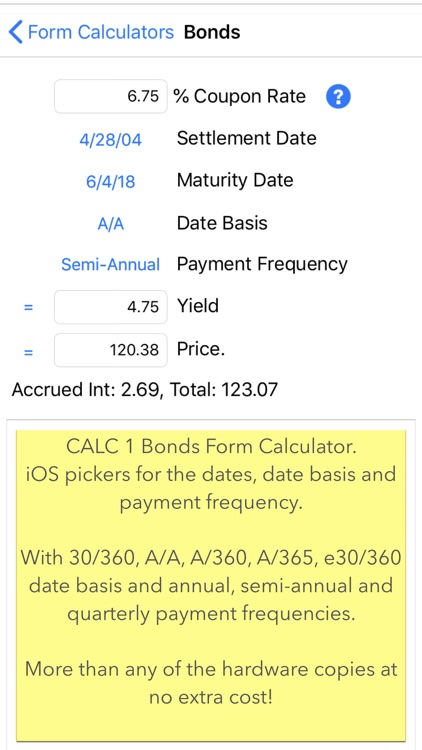 CALC 1 Financial Calculator screenshot-7