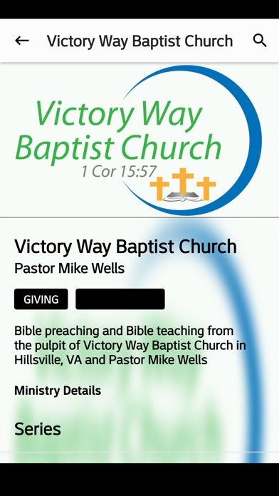 Victory Way Baptist Church screenshot 2