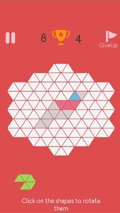 Fill Board : Triangle Puzzle