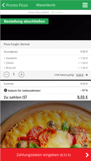 Pronto Pizza Witten(圖2)-速報App