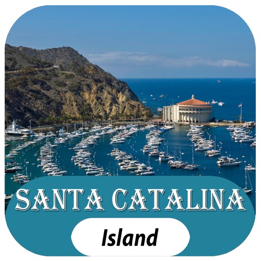 Вербена Санта Каталина. Santa Catalina Island poster. Установить island