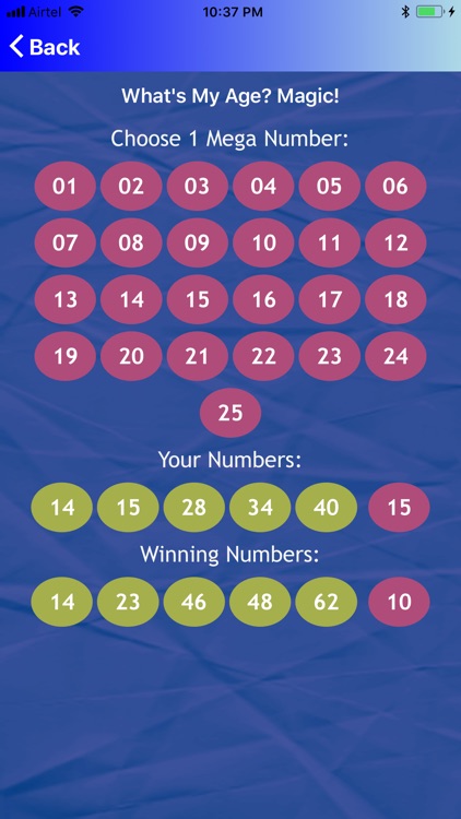 What's My Age? Magic