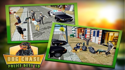Dog Chase Police Duty 3D screenshot 2