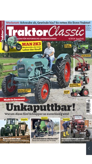 Traktor Classic Magazin