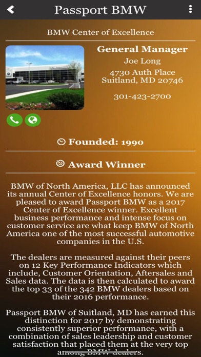 Passport BMW screenshot 2