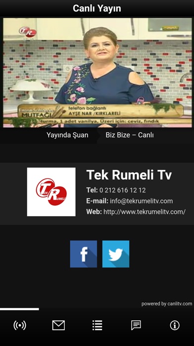 Tek Rumeli Tv screenshot 2