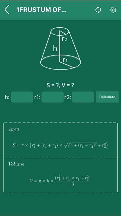GeometrySoln : Calculation screenshot 3