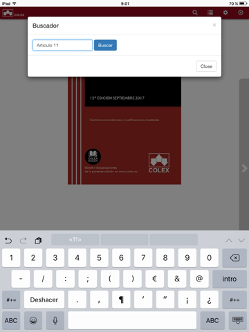 Colex Reader - náhled
