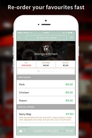 Wong's Kitchen Dublin screenshot 3