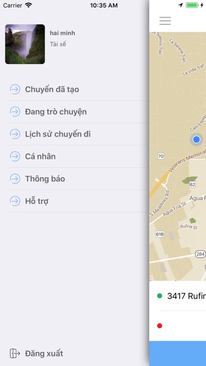 Xe một chiều Driver