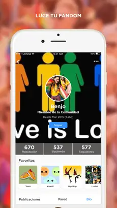 Capture 2 LGBT Amino en Español iphone