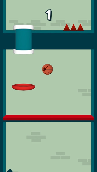 Dunk The Hoops - Bouncy Ball screenshot 3