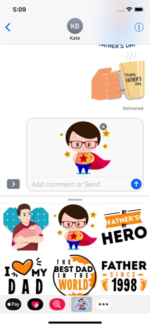 Father's Day Hero Stickers(圖3)-速報App