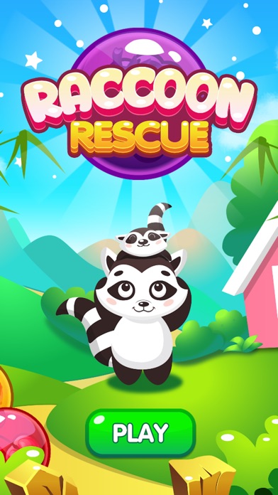 Raccoon Rescue -Bubble Shooter screenshot 2