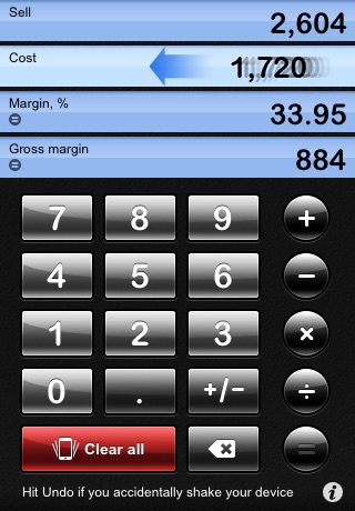 iMargin - Margin Calculator screenshot 3