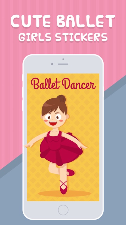 Cute Ballet Girls Stickers