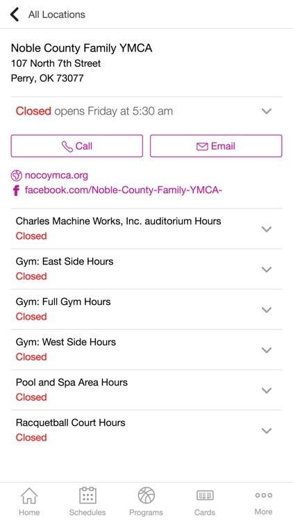 Noble County Family YMCA