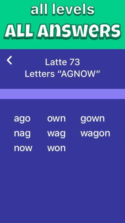 Cheats for Word Mocha