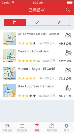 Runtastic 專業版公路單車: 完整紀錄騎腳踏車活動 Screenshot