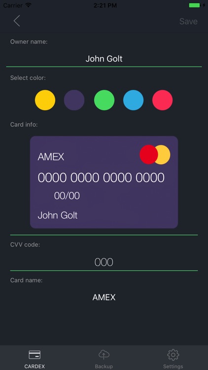 Cardex Pro - Bank Card Holder