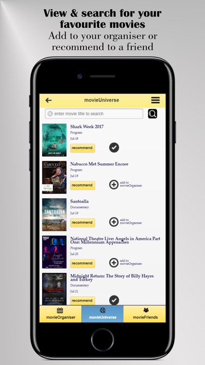 MovieSolsys - Socialise, Plan & Organise Movies