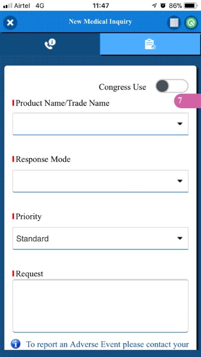 Medinfo Intake App screenshot 2