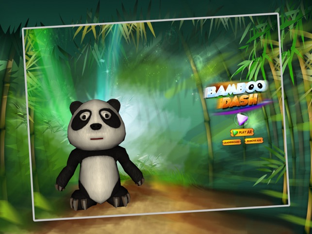 Bamboo Dash (AR Runner), game for IOS