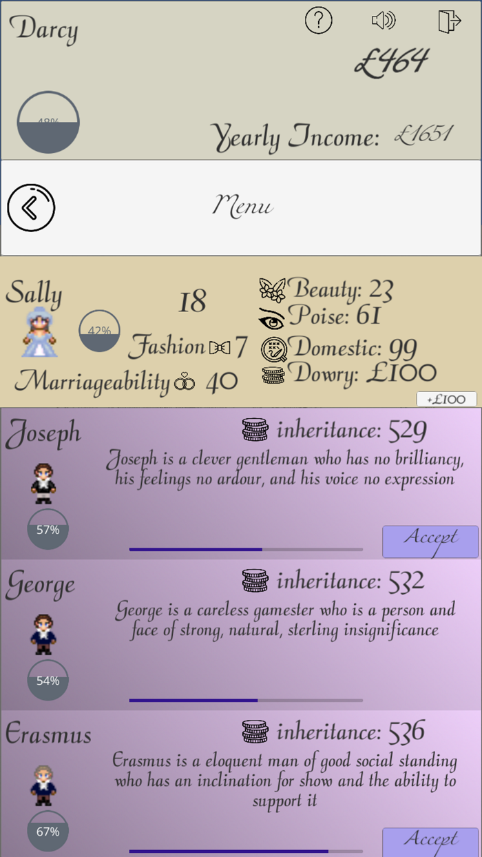 Possession of a Good Fortune