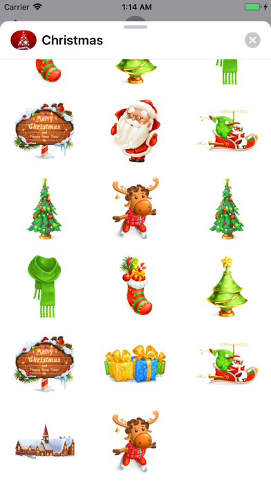 How to cancel & delete Ho Ho Ho Christmas Stickers IM from iphone & ipad 3