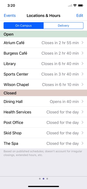 ManIDger — campus food finder