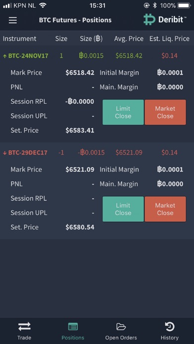 Deribit: BTC Options & Futures screenshot 4