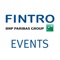 The Fintro Events App enhances your event experience by providing registered delegates with a paperless environment