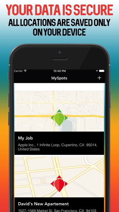 MySpots - Personal Map GPS App screenshot 3