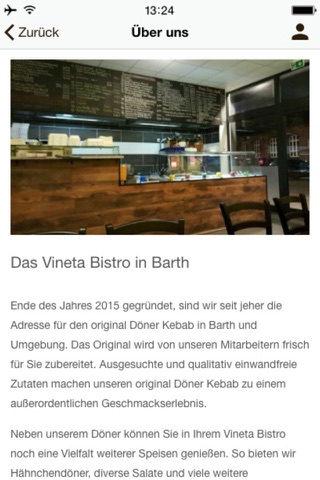 Vineta Bistro Barth screenshot 2