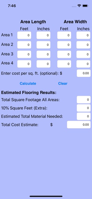 FLOORING CALCULATOR LITE(圖1)-速報App