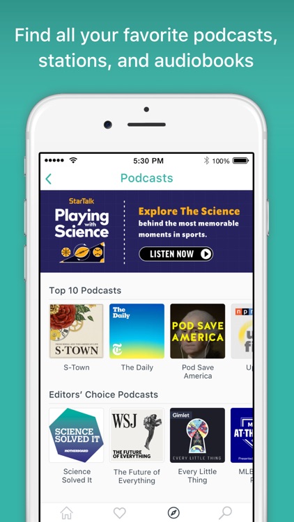TuneIn Radio - Music & Podcast screenshot-3