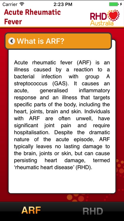 ARF RHD Guideline