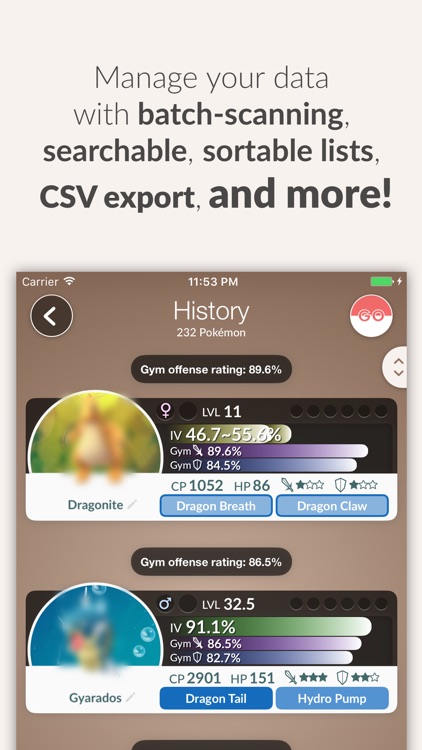 PokeRater - Automatic IV Calculator for Pokemon GO
