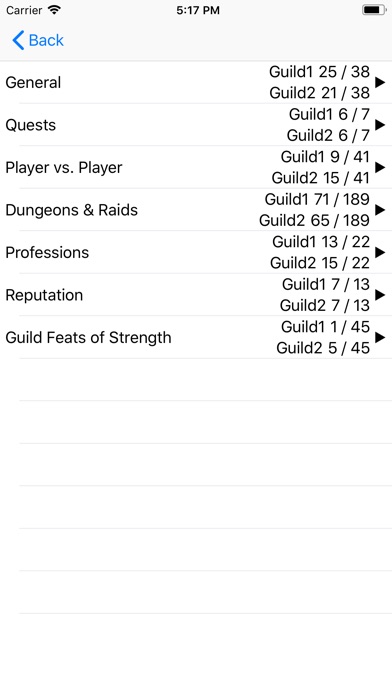 WoW Guild Achievement Tracker screenshot 4